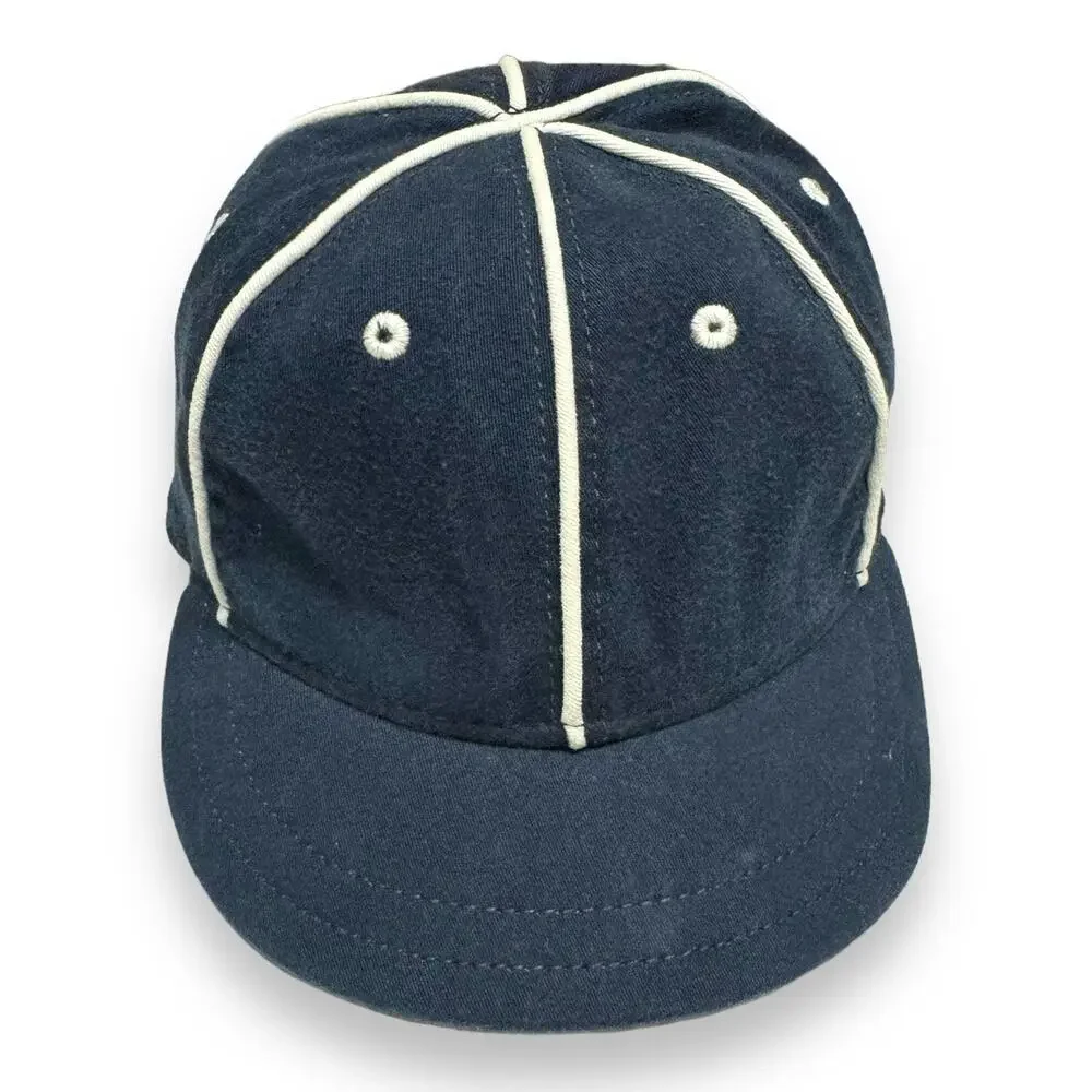 Sand Cassel Kids Boys Hat Size M/L Navy‎ Blue Baseball Stretchy Style Goorin Bro